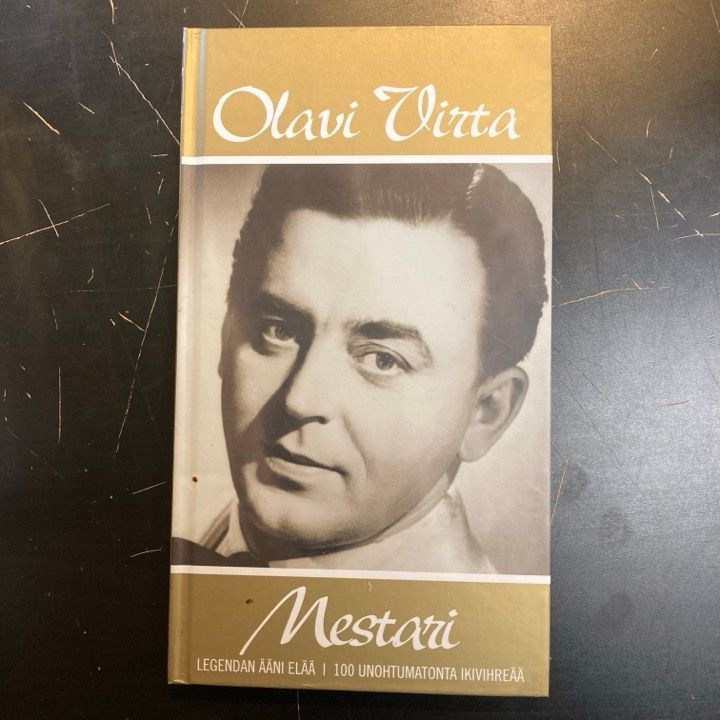 Olavi Virta - Mestari 4CD (VG-VG+/VG+) -iskelmä-